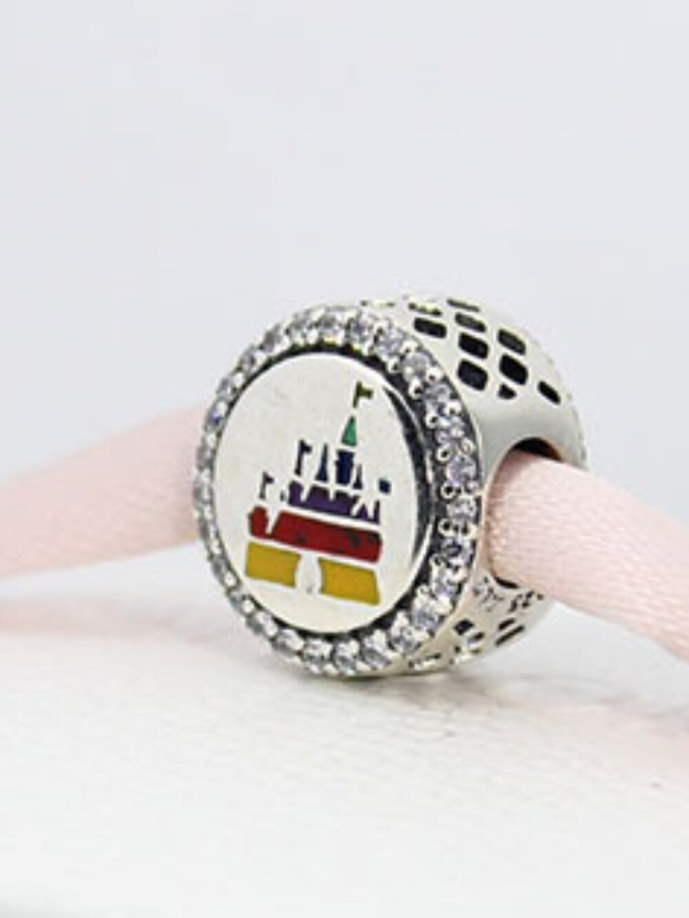 Pandora Castle Rainbow Charm My Happy Place Charm Pandora Bracelet Bead Charm